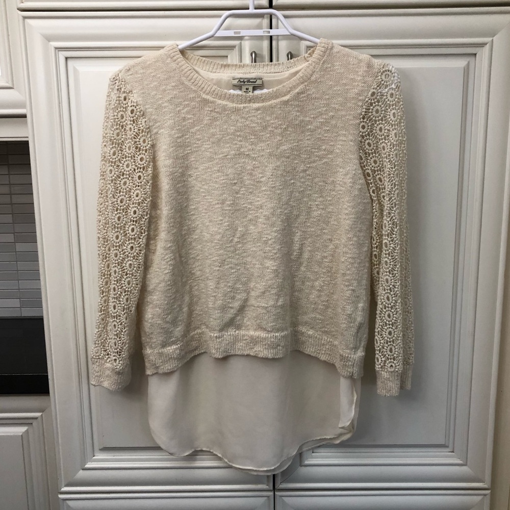 Lucky Brand boho knit women’s top